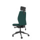 Solo Medium Back Chair Small Seat with Headrest